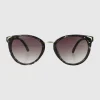 Lentes circulo borde pointy