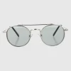 Lentes circulo detalle costado