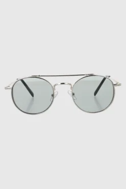 Lentes circulo detalle costado