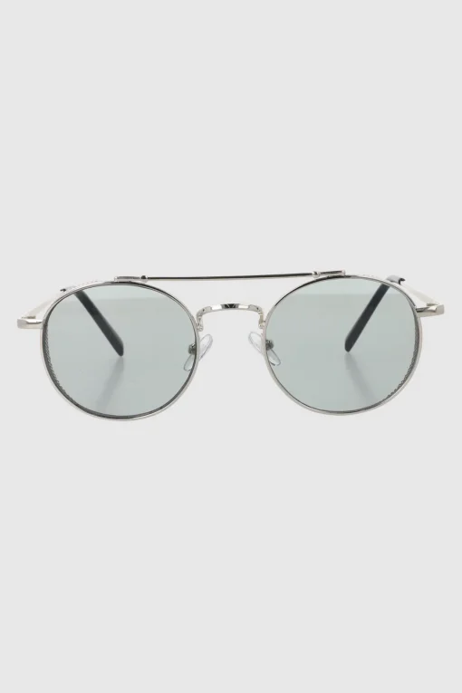 Lentes circulo detalle costado