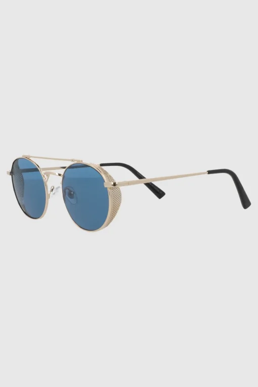 Lentes circulo detalle costado