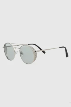 Lentes circulo detalle costado