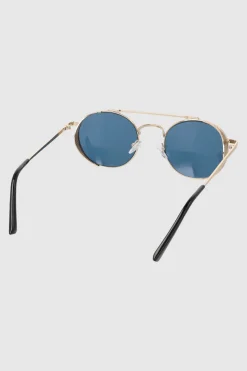 Lentes circulo detalle costado