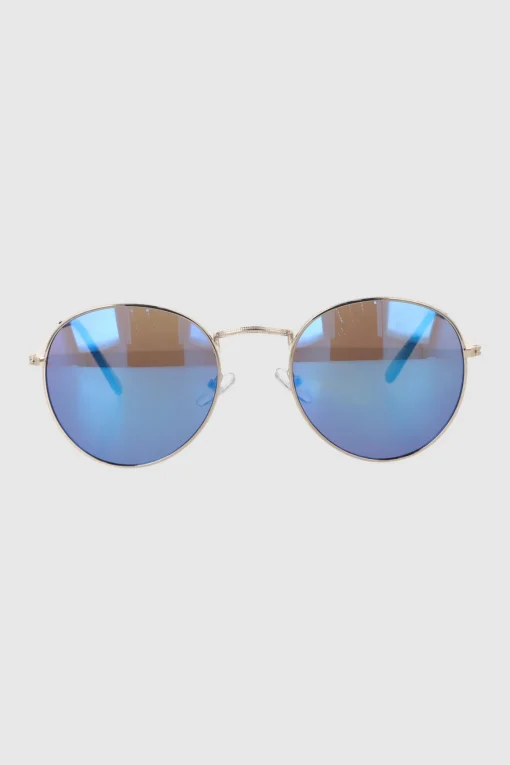 Lentes circulo espejo