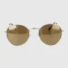 Lentes circulo espejo