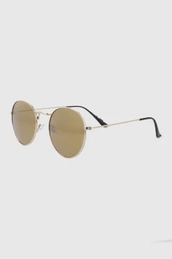 Lentes circulo espejo