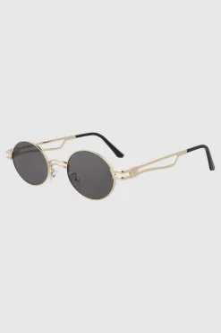 Lentes circulo pequeño metal