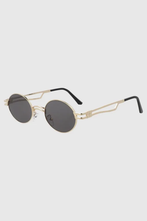 Lentes circulo pequeño metal