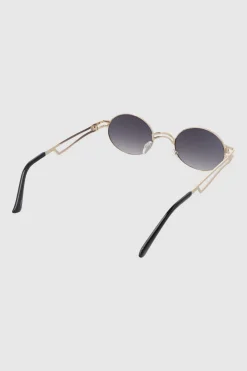 Lentes circulo pequeño metal