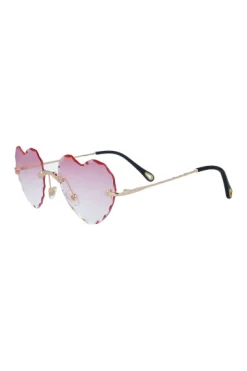 Lentes corazones degradado