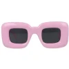 Lentes cuadrados gruesos globo