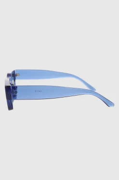 Lentes cuadrados mica color