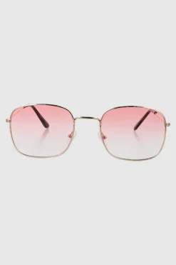 Lentes cuadro borde metal