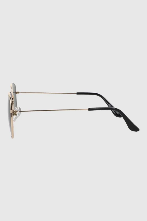 Lentes cuadro borde metal