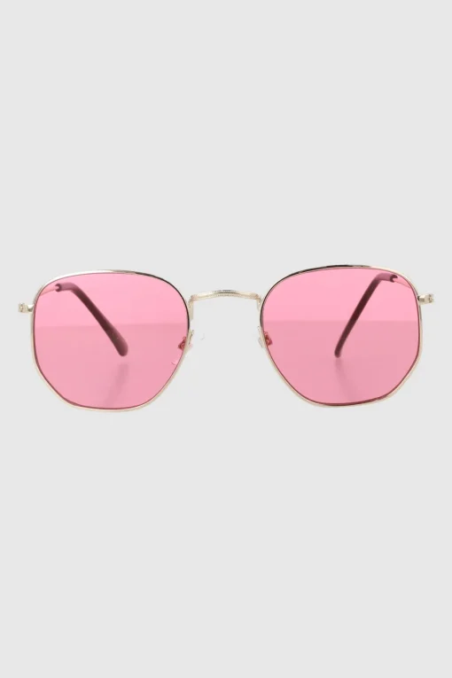 Lentes geometricos tonos brillantes