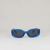 Lentes ovalados armazón grueso