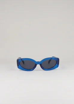Lentes ovalados armazón grueso