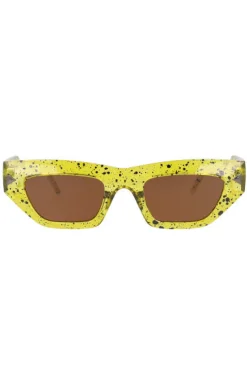 Lentes oversize manchas
