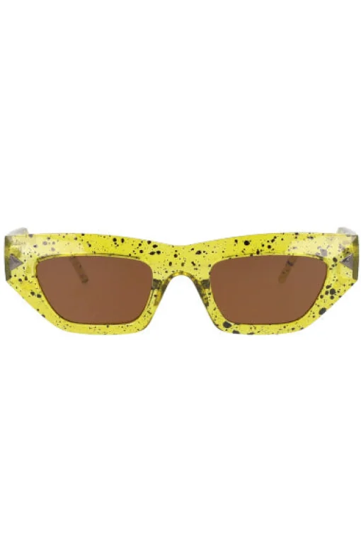 Lentes oversize manchas