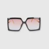 Lentes oversized degradados