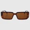 Lentes rectangulo brazo geometrico