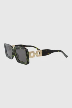 Lentes rectangulo eslabones laterales