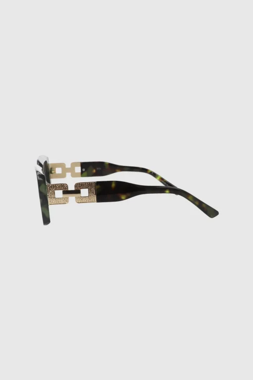Lentes rectangulo eslabones laterales