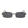 lentes rectangulo filo metal