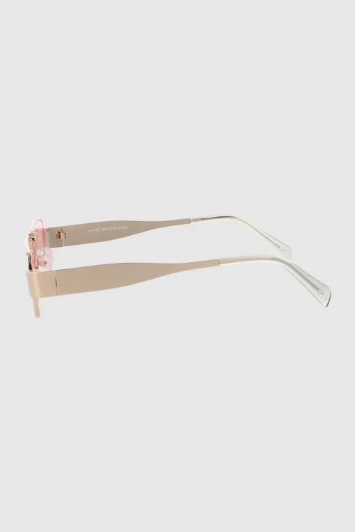 Lentes rectangulo metal