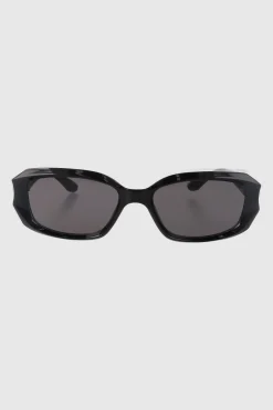 Lentes rectangulo redondeado detalle metal