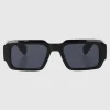 Lentes rectangulo retro
