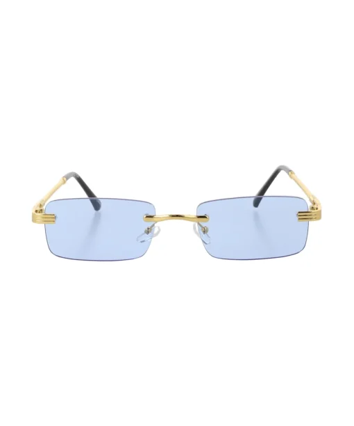 Lentes Rectangulo Rimeless Color
