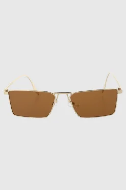Lentes rectantuglo rimless