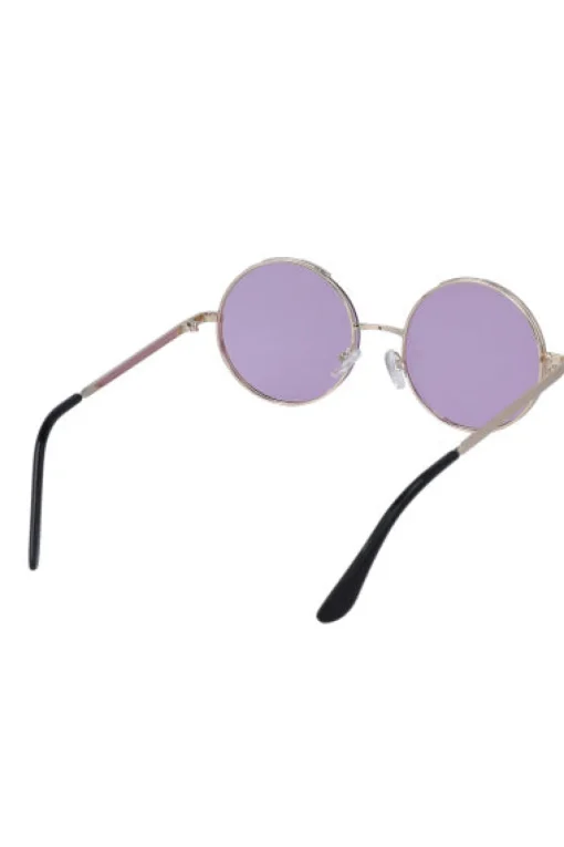 Lentes redondos metálicos