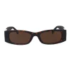 Lentes semiredondos detalle metálico