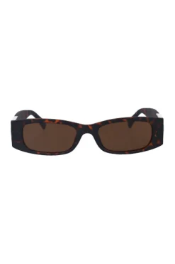 Lentes semiredondos detalle metálico