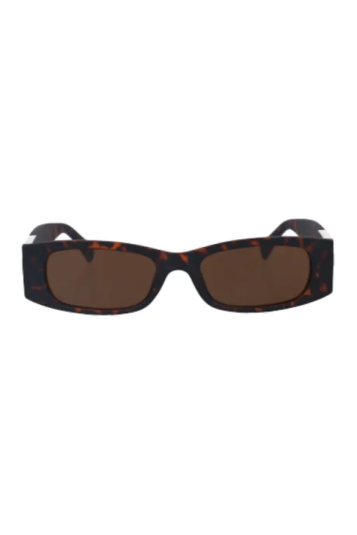 Lentes semiredondos detalle metálico