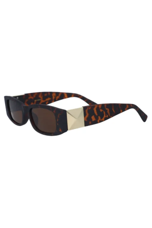 Lentes semiredondos detalle metálico