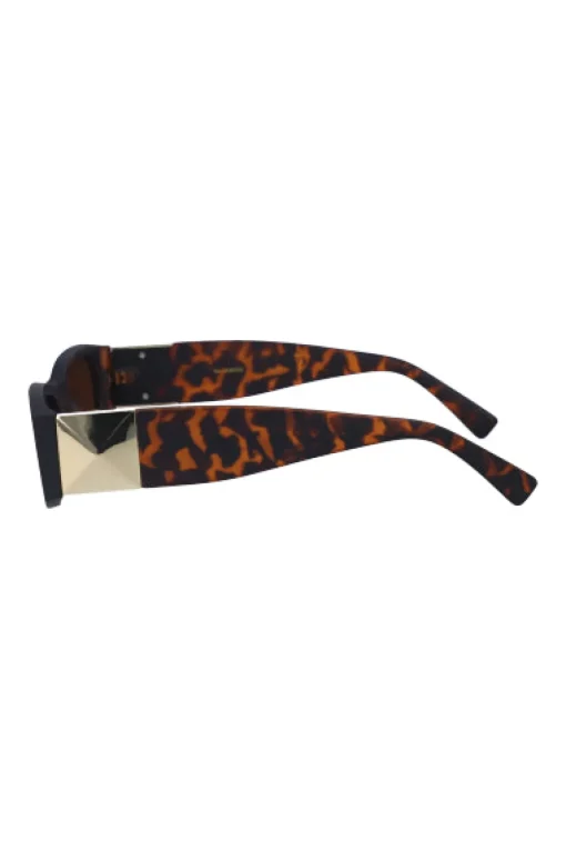 Lentes semiredondos detalle metálico