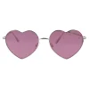 Lentes Sol Corazón Brillos