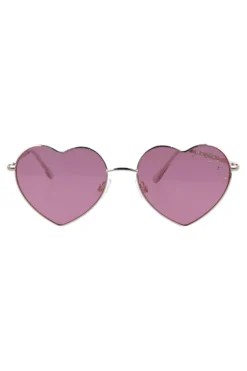 Lentes Sol Corazón Brillos