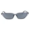 Lentes transparentes rectangulares cateye