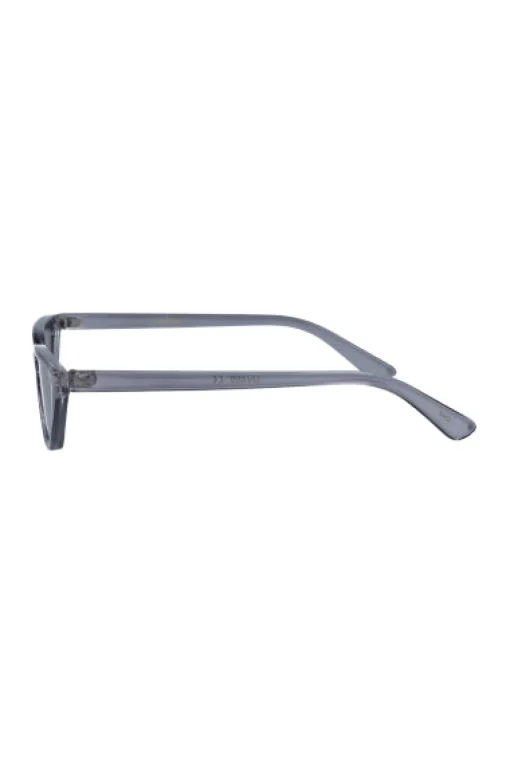 Lentes transparentes rectangulares cateye