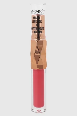 Lipstick mate con lipgloss