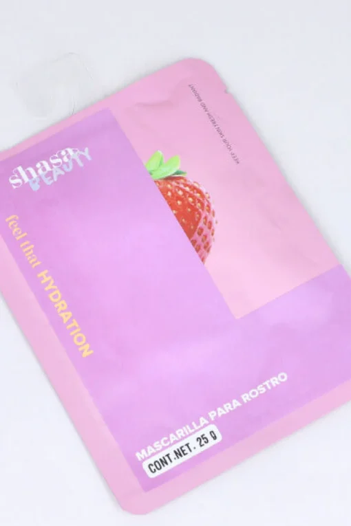 Mascarilla facial fresa