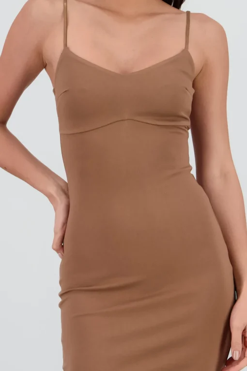 Maxi vestido bodycon liso