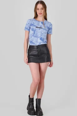 Minifalda PU