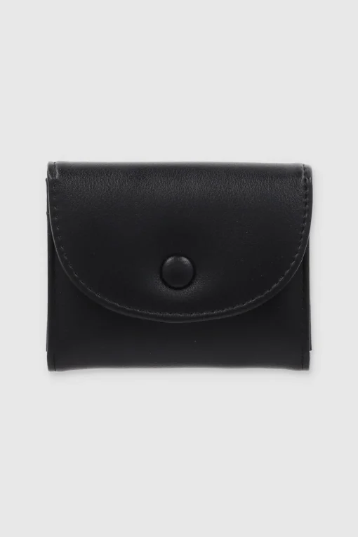 Monedero tapa boton