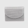 Monedero tapa croco