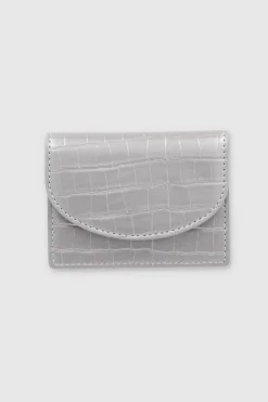 Monedero tapa croco